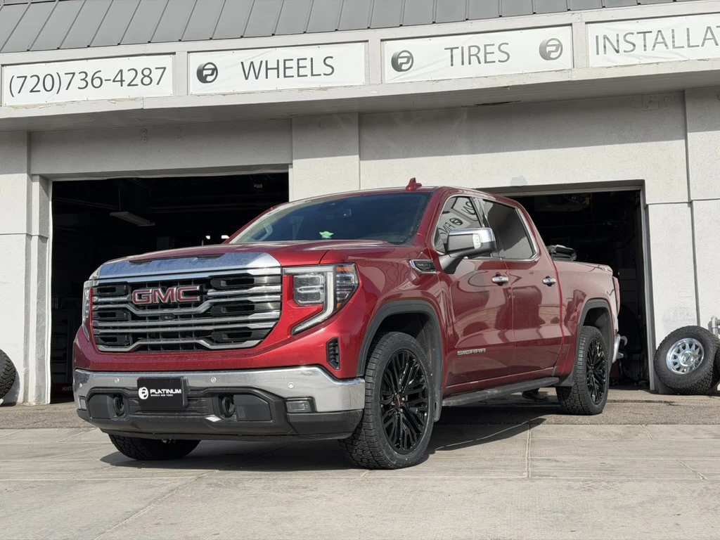 2025 GMC Sierra 1500 Replica Wheels 22" Hollander 1109 Black Wheel