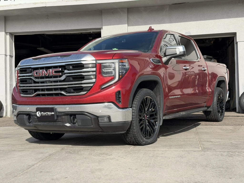 Replica Wheels Black 22" Hollander 1109 Wheel on 2025 GMC Sierra 1500
