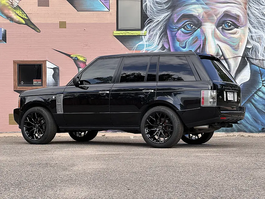 2011 Land Rover Range Rover with Replica Wheels 22" Range Rover 1171 Black Wheels