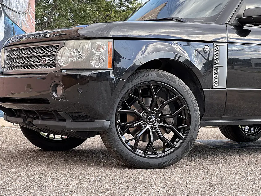2011 Land Rover Range Rover with Replica Wheels 22" Range Rover 1171 Black Rims