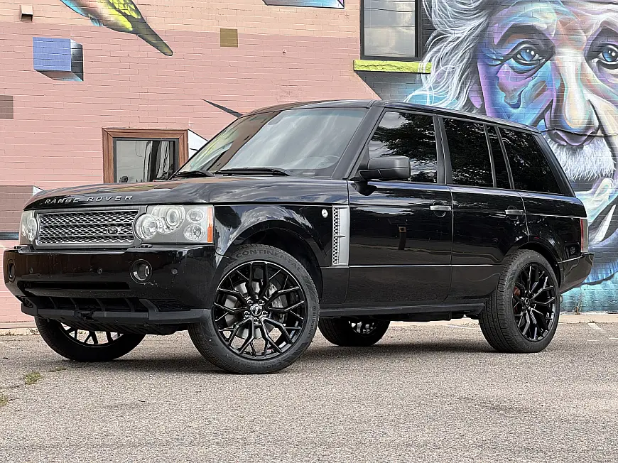 2011 Land Rover Range Rover Running Replica Wheels 22" Range Rover 1171 Black