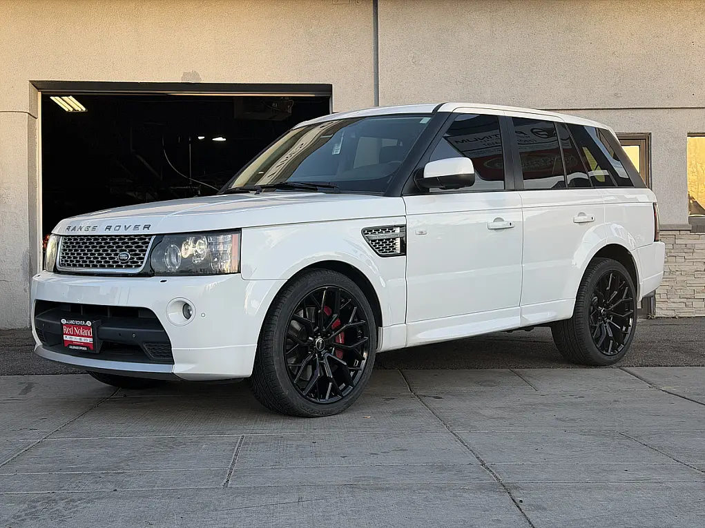 2012 Land Rover Range Rover Replica Wheels 22" Range Rover 1171 Black Wheel