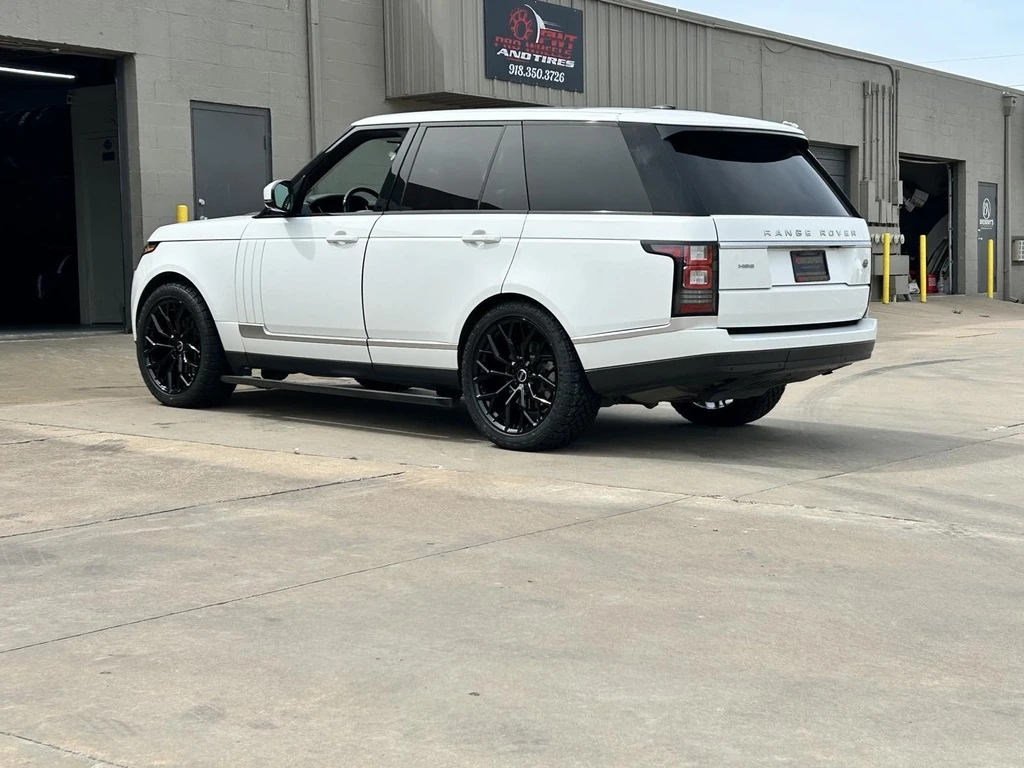 2019 Land Rover Range Rover Sport with Replica Wheels 22" Range Rover 1171 Black Rims