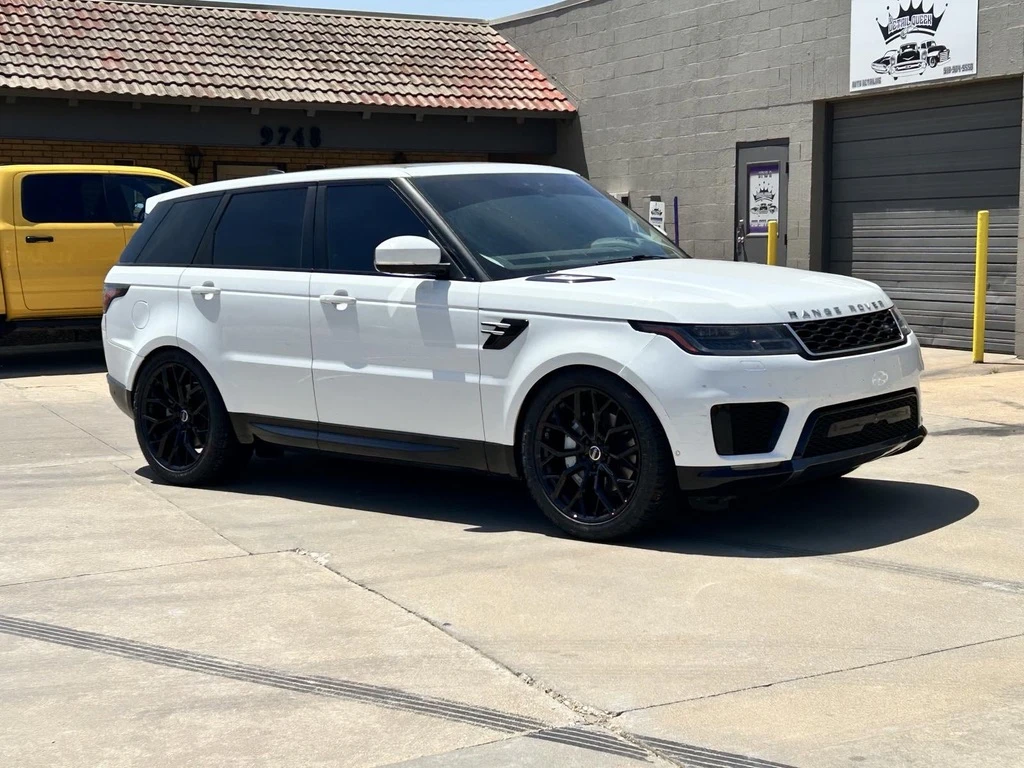 Black Replica Wheels 22" Range Rover 1171 on 2019 Land Rover Range Rover Sport