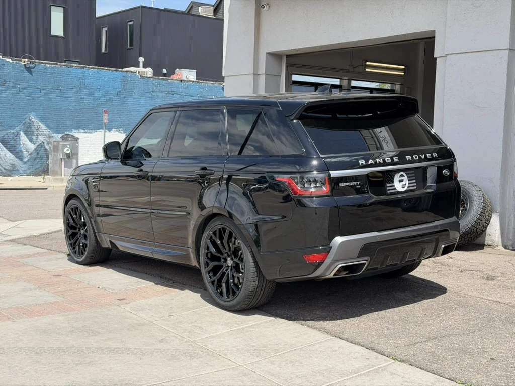 Black Replica Wheels 22" Range Rover 1171 Rim on 2020 Land Rover Range Rover Sport