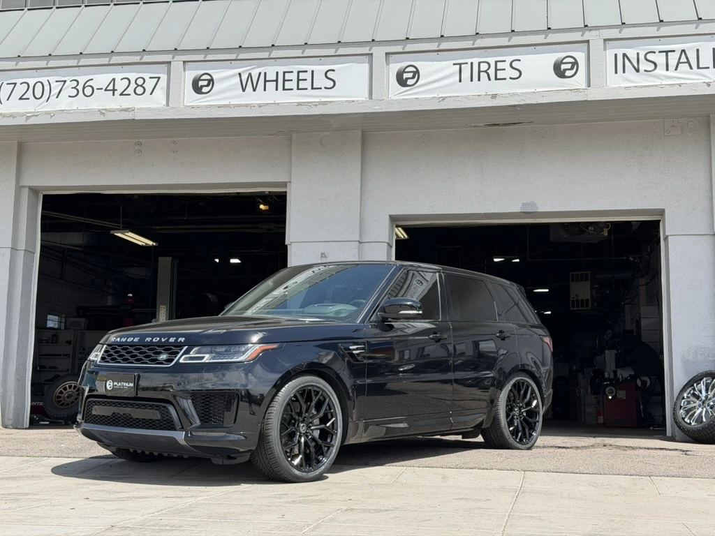2020 Land Rover Range Rover Sport Replica Wheels 22" Range Rover 1171 Black Wheel