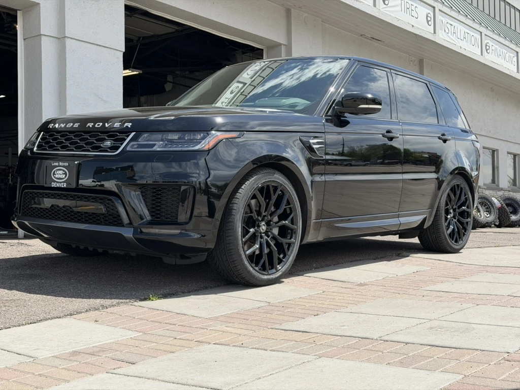 2020 Land Rover Range Rover Sport Replica Wheels 22" Range Rover 1171 Black Custom Wheels