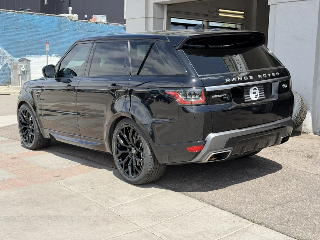 Replica Wheels 22" Range Rover 1171 Black Aftermarket Wheel on 2020 Land Rover Range Rover Sport
