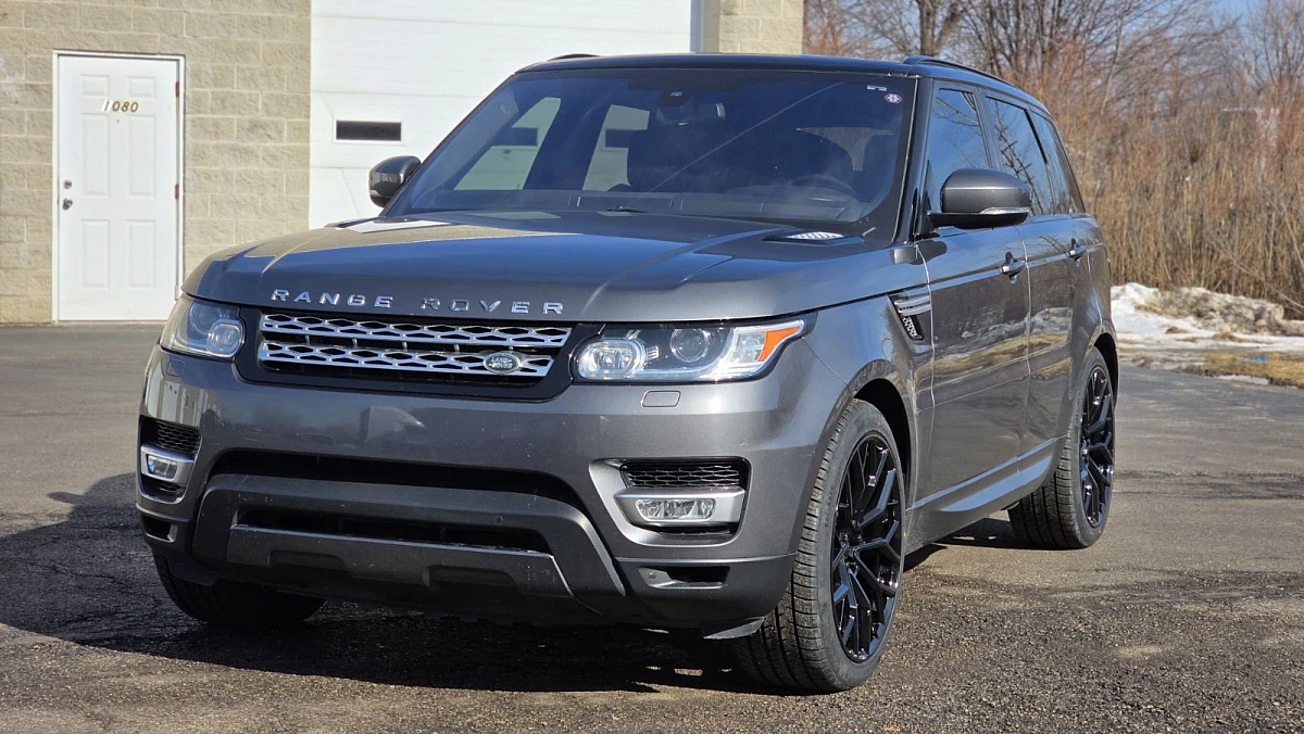 Black Replica Wheels 22" Range Rover 1171 on 2021 Land Rover Range Rover