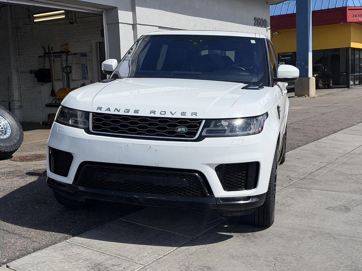 Replica Wheels Black 22" Range Rover Autobiography 1132 Wheel on 2021 Land Rover Range Rover