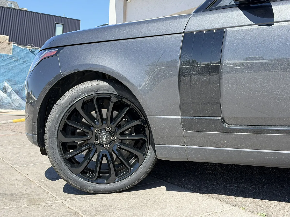 2022 Land Rover Range Rover Sport Running Replica Wheels 22" Range Rover Autobiography 1132 Black