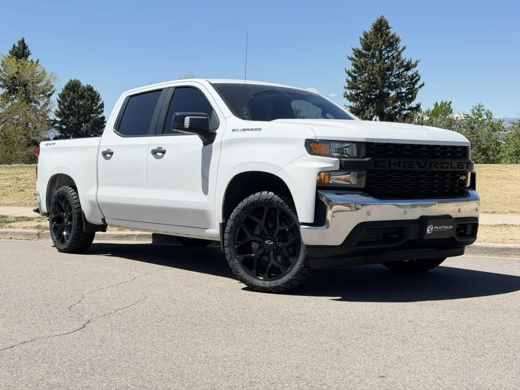 2023 Chevrolet Silverado 1500 Replica Wheels 22" Snowflake Style 1101 Black Wheel