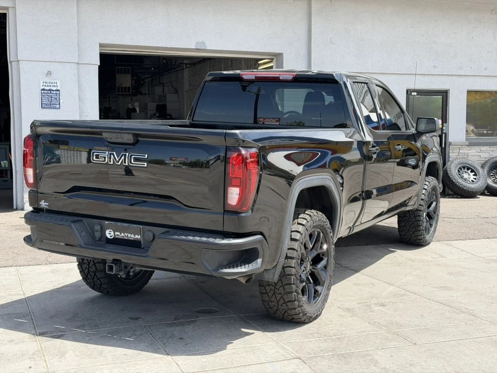 2025 GMC Sierra 1500 Replica Wheels 22" Snowflake Style 1101 Black Custom Wheels