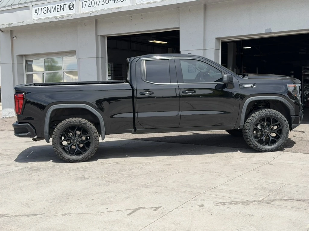 Replica Wheels 22" Snowflake Style 1101 Wheels in Black for 2025 GMC Sierra 1500