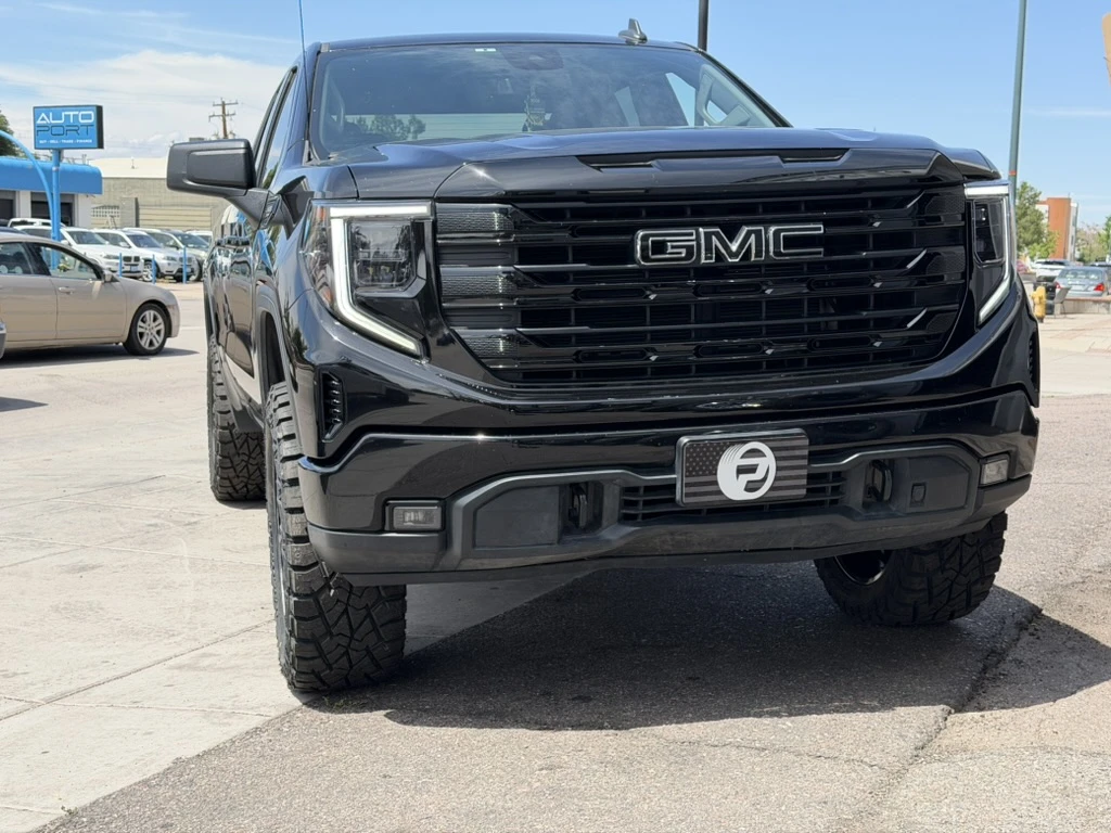 2025 GMC Sierra 1500 Running Replica Wheels 22" Snowflake Style 1101 Black