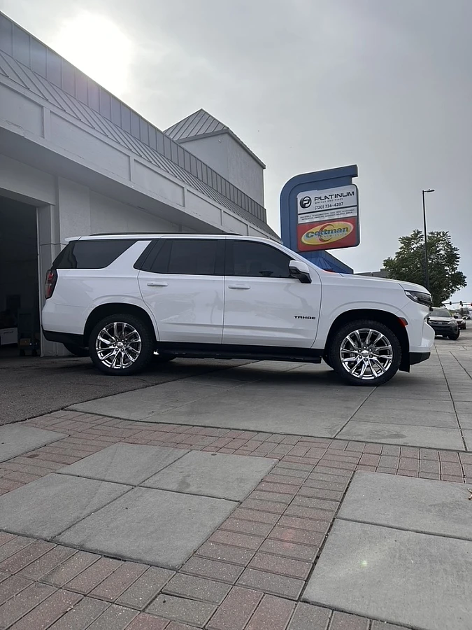Replica Wheels 22" SSX Style 1106 Chrome Rim on 2025 Chevrolet Tahoe