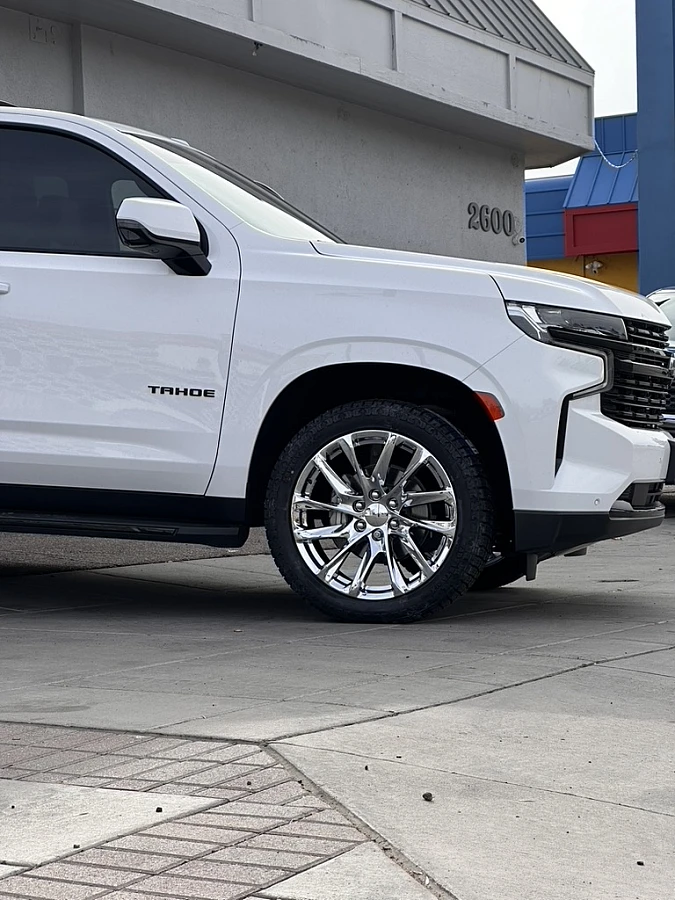 2025 Chevrolet Tahoe Running Replica Wheels 22" SSX Style 1106 Chrome