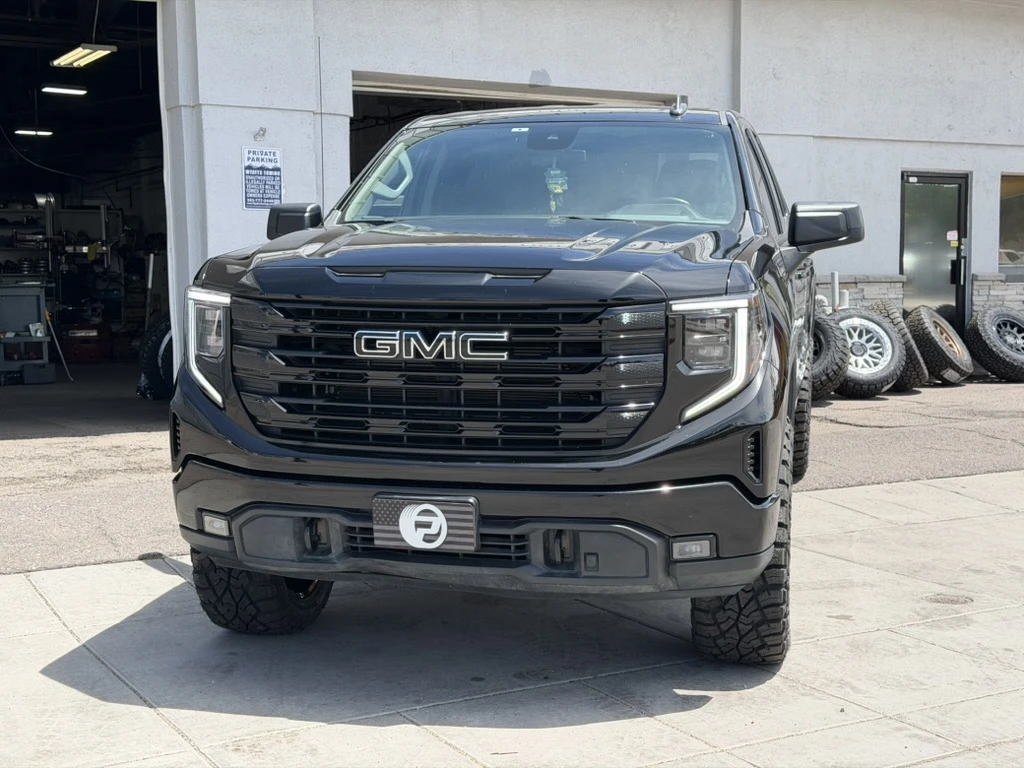 2024 GMC Sierra 1500 Equipped with Replica Wheels 22" Style 1120 Black