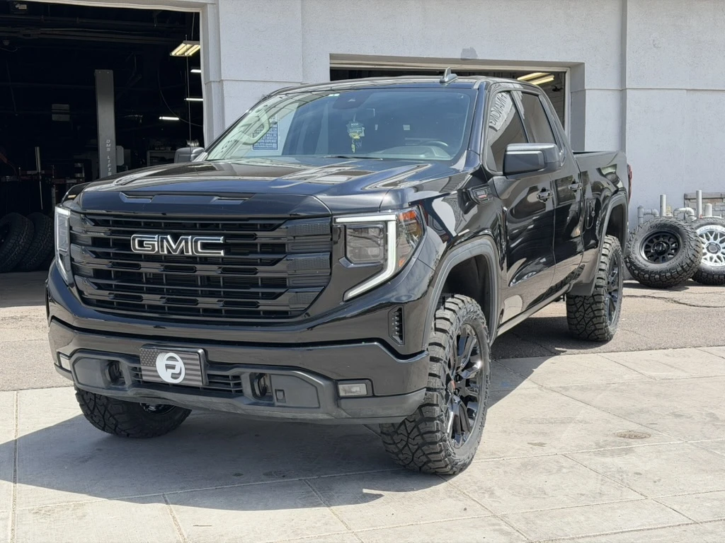 2024 GMC Sierra 1500 with Replica Wheels 22" Style 1120 Black Rims