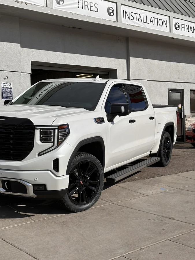 2026 GMC Sierra 1500 Replica Wheels 22" Style 1120 Black Wheel