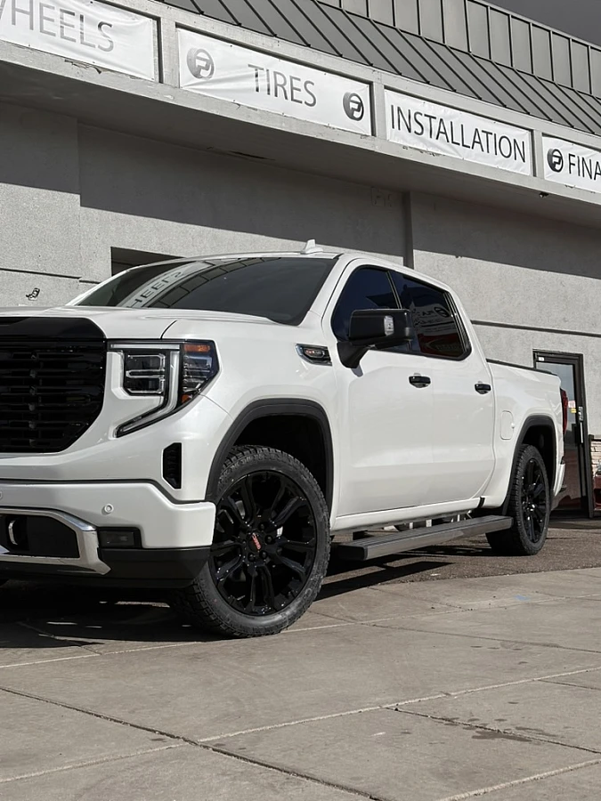 Replica Wheels Black 22" Style 1120 Wheel on 2026 GMC Sierra 1500